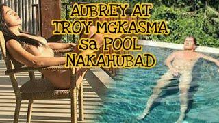 TRENDING: Aubrey miles at troy nakahubad sa pool