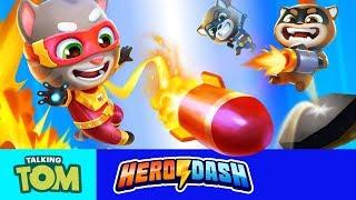 Supercharged Tips and Tricks Talking Tom Hero Dash (NEW UPDATE Gameplay)