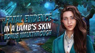 Lets Play Fatal Evidence 4 In A Lambs Skin Bonus Walkthrough Big Fish Games 1080 HD Gamzilla