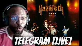 REACTING TO NAZARETH'S EPIC TELEGRAM PERFORMANCE IN 1977 LONDON.