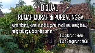 DIJUAL RUMAH Murah Strategis Pinggir Jalan Raya Sinduraja, Kaligondang, Purbalingga - APP037