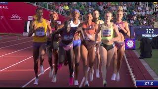 Athing Mu SABOTAGED! at 2024 Olympics Trails VS Nia Akins 800m Finals