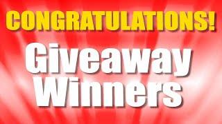 FINAL GIVEAWAY WINNERS OF 2020 !! | CONGRATULATIONS !! | Trove