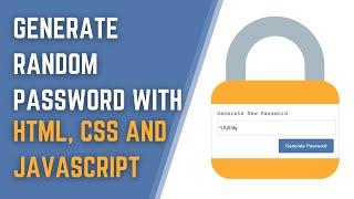 How to Create Password Generator with HTML, CSS and JavaScript