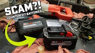 The SHOCKING Truth About Counterfeit Power Tool Batteries