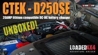 CTEK's D250SE battery charger unboxed