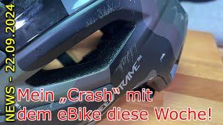 NEWS - Mein CRASH mit dem eBike diese Woche