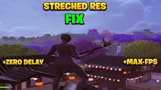 How To Get THE BEST STRETCHED RESOLUTION in Fortnite Chapter 2 Remix ️ (FIX Stretched Resolution)