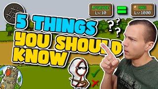 ► Grow Castle | 5 THINGS I wish I knew when I started playing this game