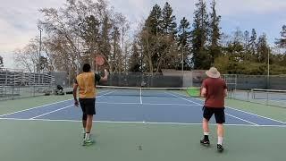 Hitting session: Jorge, Deepak, Johnny