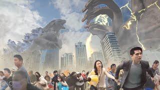 Godzilla v.s. Ghidorah with Minecraft マインクラフト版 ゴジラ対ギドラ 哥吉拉大戰基多拉台灣真人版(粉絲創作)