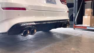 2019 Kia Optima SXL - Magnaflow Straight Piped Cat Back System Customized by West Coast Mufflers