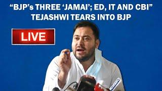 #LIVE: Tejashwi Yadav Slams Godi Media, Continues Brutal Takedown of BJP In Bihar Assembly |