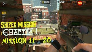 Sniper Mission Chapter 1 Rescue Main Mission 11-12-13-14-15-16-17-18-19-20 Android/iOS Gameplay