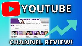 YouTube Channel Review! | How To Make More Money on YouTube | Ft: @TheBudgetBounce