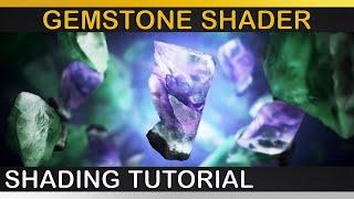 V-Ray | Realistic GEMSTONE Shader