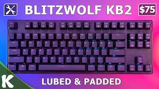 BlitzWolf KB2 Optical Keyboard Review | Teardown + Lubrication & Padding