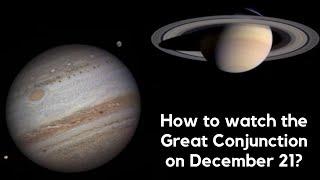 How To Watch The Great Conjunction of Jupiter and Saturn?