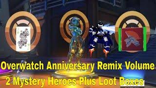 Overwatch Anniversary Remix Volume 2 Mystery Heroes Plus Loot Boxes