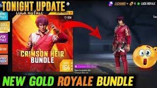 Crimsom-Hair bundle claim in Gold Royale new character///LS LEADER GAMING