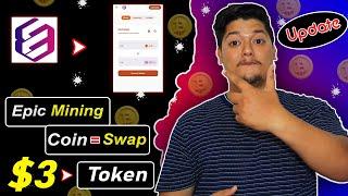 $3 Token Mine  - Epic Network Mining Swap Integration | Mine Free Crypto & Withdraw In 2023 