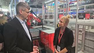 LogiMAT 2025: Interview mit Sabrina Fischer AutoStore System GmbH zum Thema CarouselAI