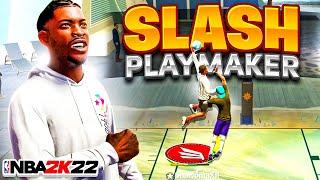 MY GLITCHY SLASHING PLAYMAKER is A REAL PROBLEM in NBA 2K22! CRAZY CONTACT DUNKS + ANKLE BREAKERS