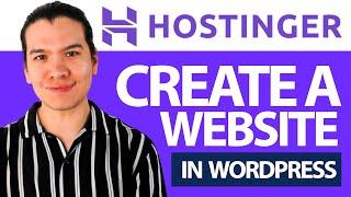 How to Create a WordPress Website with Hostinger (2024) - Complete Hostinger Tutorial