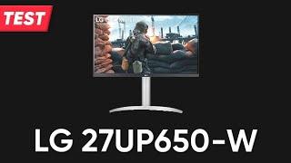 Monitor LG 27UP650-W | Test | Deutsch