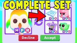 Trading for EVERY MEGA ICE PET in Adopt Me!