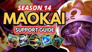 How to DOMINATE with MAOKAI Support in Season 14 | League of Legends Guide