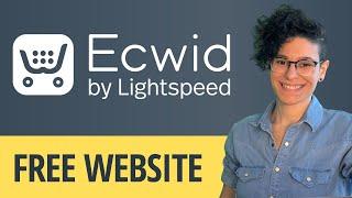 Ecwid Free Instant Site Builder for Business Update | Shopify Alternative Free Includes Hosting