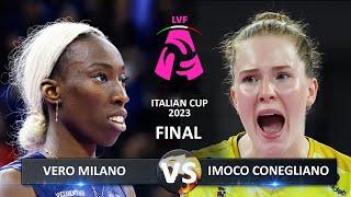 Italian Volleyball Super Cup 2023 | Imoco Conegliano vs Vero Milano