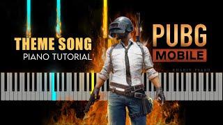 PUBG Mobile Theme Song Piano Tutorial