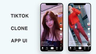 Flutter UI - TikTok Clone - Speed Code