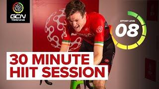 30 Minute High Cadence HIIT Indoor Cycling Cardio Workout | Lose Weight Fast