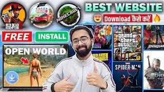  Finally New Best Website To Download Pc Game 2025| Free Pc Game Download Kaise Kare| Legal Website