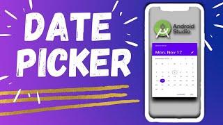 Android DatePicker Dialog Tutorial With Edit Text For Beginners | How To Create DatePicker Dialog