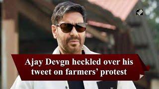 Ajay Devgn heckled over his tweet on farmers’ protest