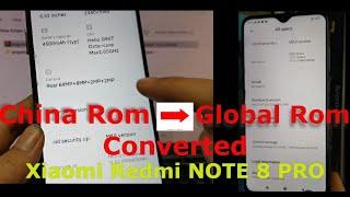 Xiaomi Redmi Note 8 Pro China Rom Convert To Global Rom