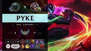 Pyke Support vs Blitzcrank - KR Challenger Patch 14.11