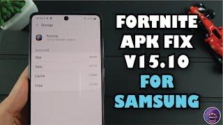 Download Fortnite V15.10 for Samsung Devices