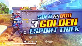 3 Golden Tips to Play Solo vs Duo | Free Fire Max