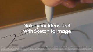 Galaxy Tab S10 Series with Sketch to Image | Samsung