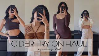 SHOP CIDER TRY ON HAUL | Is It Worth it??