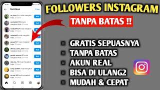 Sepuasnya Cara menambah followers Instagram gratis tanpa batas ▪️ROBYSH OFFICIAL