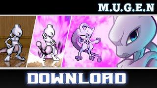 Mewtwo ( Pokémon ) JUS By kimisei - MUGEN JUS CHAR