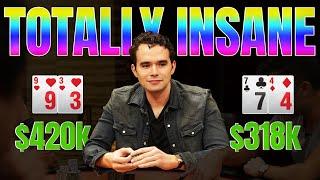 MANIAC GAMBLES BIG in $433,000 Pot!!!