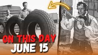 June 15, 1844 Charles Goodyear Patents The Vulcanization Of Rubber - ON THIS DAY!!!