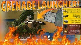 *NEW* GRENADE LAUNCHER GAMEPLAY! Overpowered?! (Rules of Survival)